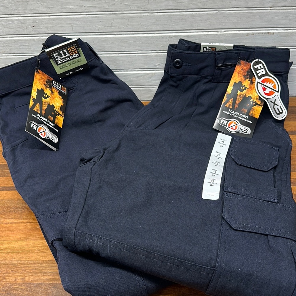 5.11 Tactical Flash Pant FR-x3  Mens 36x34 navy blue
